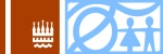 Tømmerup skoles bomærke illustrerer en pige, en dreng, t, o og kommunens logo